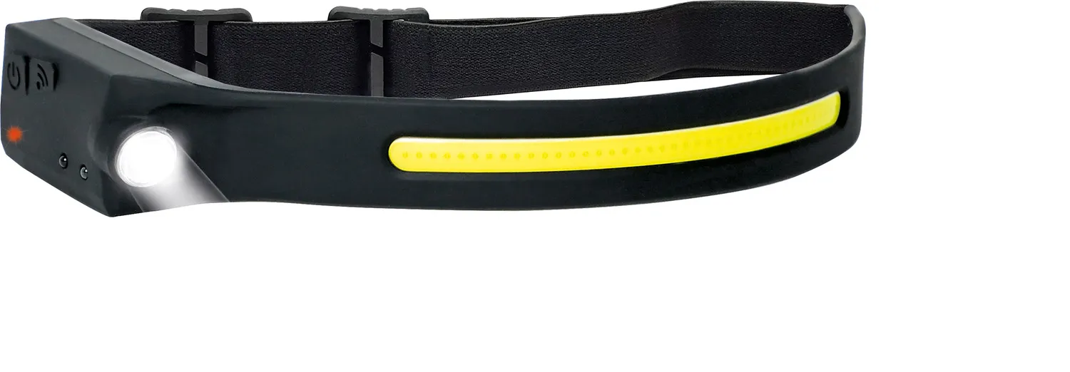 Schwaiger Torcia Frontale LED Ricaricabile USB-C 300 lm