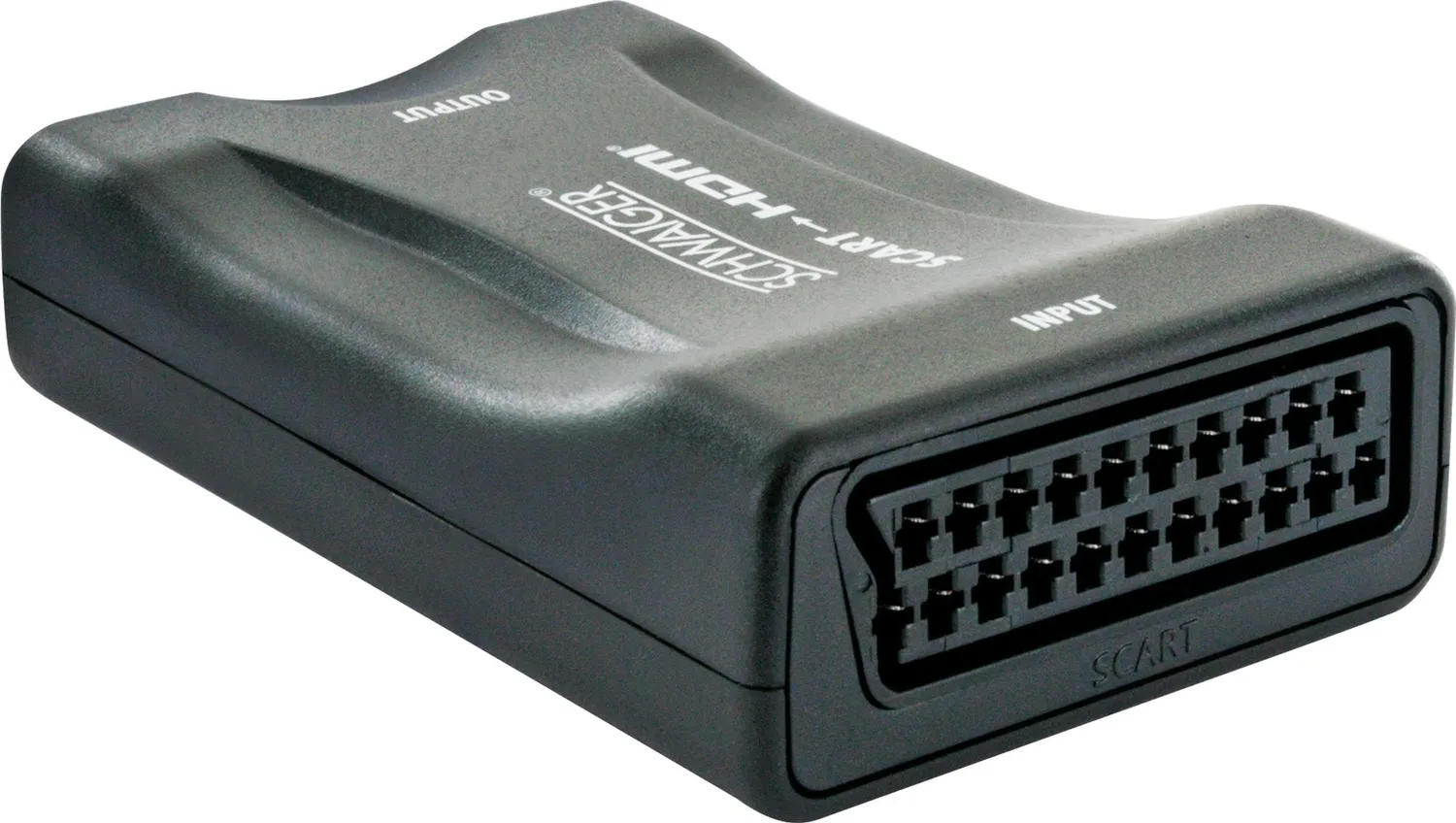 Schwaiger Convertitore SCART-HDMI Full HD 1080p nero