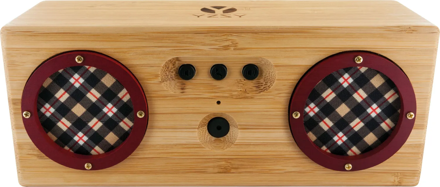 Schwaiger YZSY cassa Bluetooth bamboo microfono