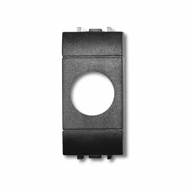 Fracarro BT-INT adattatore placca nero 1 foro
