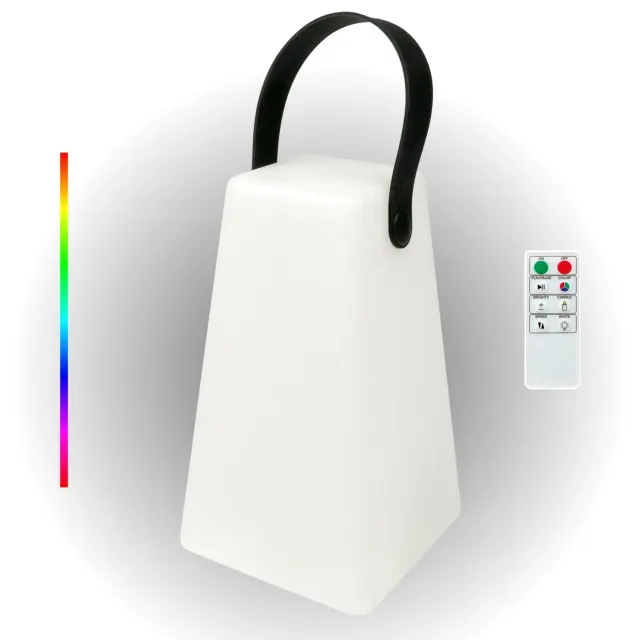 Schwaiger Lampada Solare Tavolo RGB IP44 con Telecomando