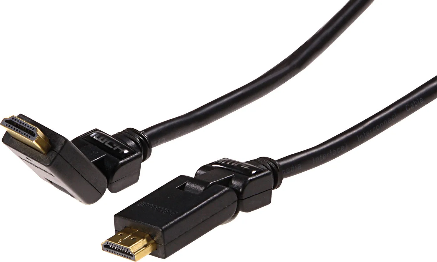 Schwaiger Cavo HDMI High Speed Ethernet 1,5 m Girevole