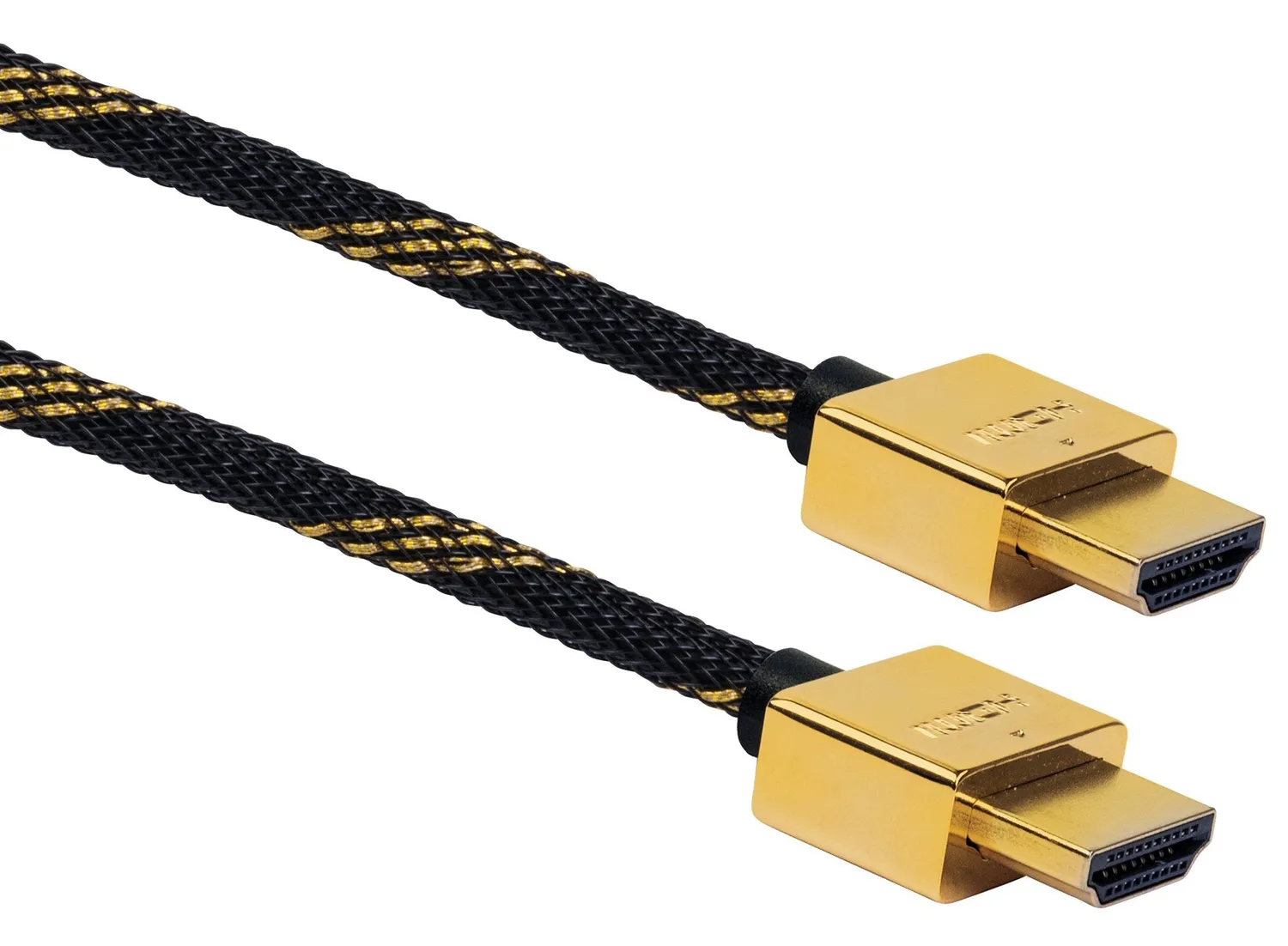 SCHWAIGER SLIMLINE Cavo HDMI 4K 1,5 m Ethernet piatto