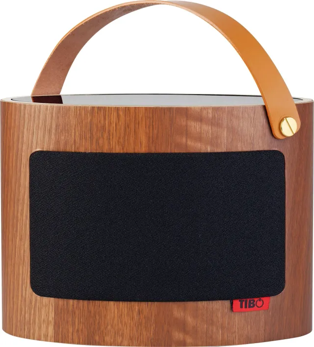 Schwaiger TIBO cassa WiFi 30W noce con Bluetooth