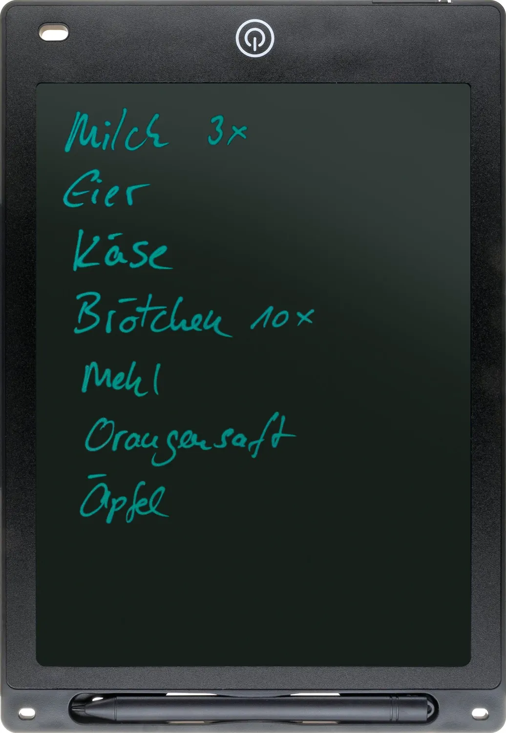SCHWAIGER Tavoletta scrittura LCD 10 pollici nera batteria