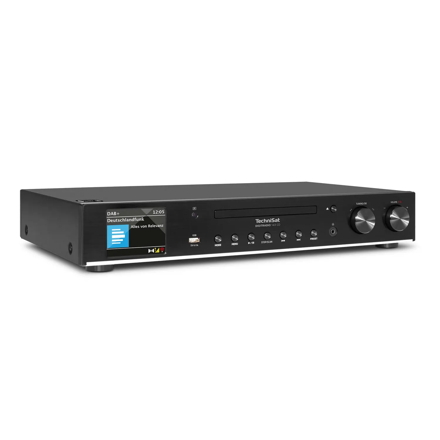 TechniSat DIGITRADIO 143 V3 sintonizzatore HiFi nero