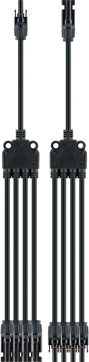 Schwaiger Set Cavi Adattatori Solari 4in1 35 cm
