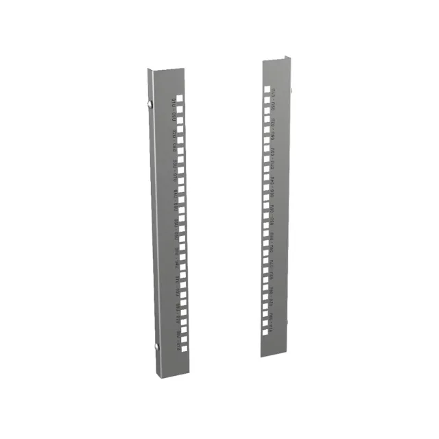 Fracarro RKA CM9U coppia montanti acciaio rack 9U