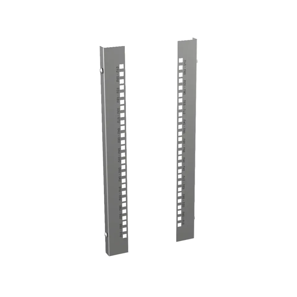 Fracarro RKA CM9U coppia montanti acciaio rack 9U