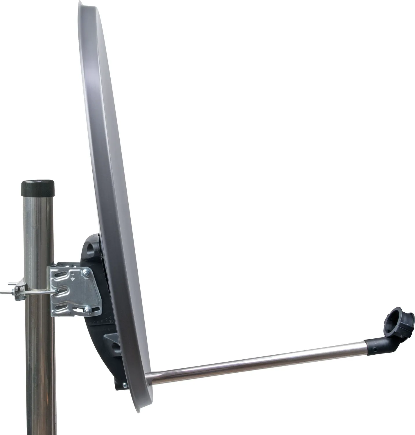 Schwaiger Antenna Satellitare Offset Acciaio 55cm Antracite