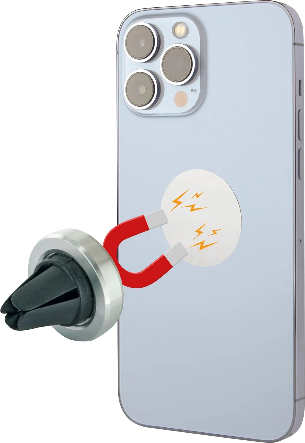 Schwaiger supporto auto magnetico per smartphone set