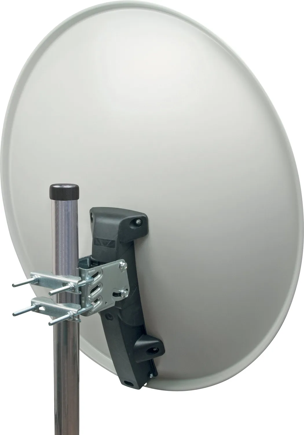 Schwaiger antenna satellitare offset alluminio 75 cm grigio chiaro