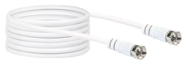 SCHWAIGER cavo SAT 75dB 1,5m bianco