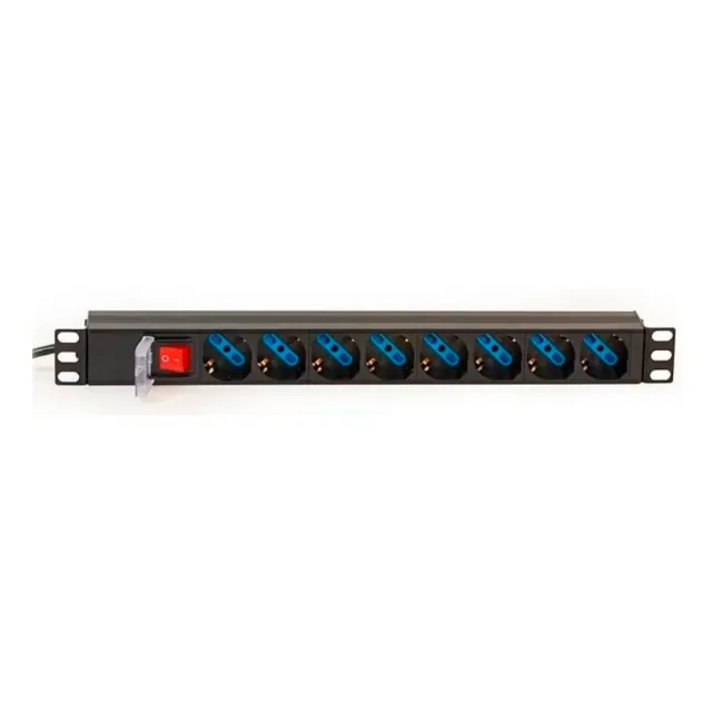 Fracarro RKA PDU 8S Nera multipresa rack 19”