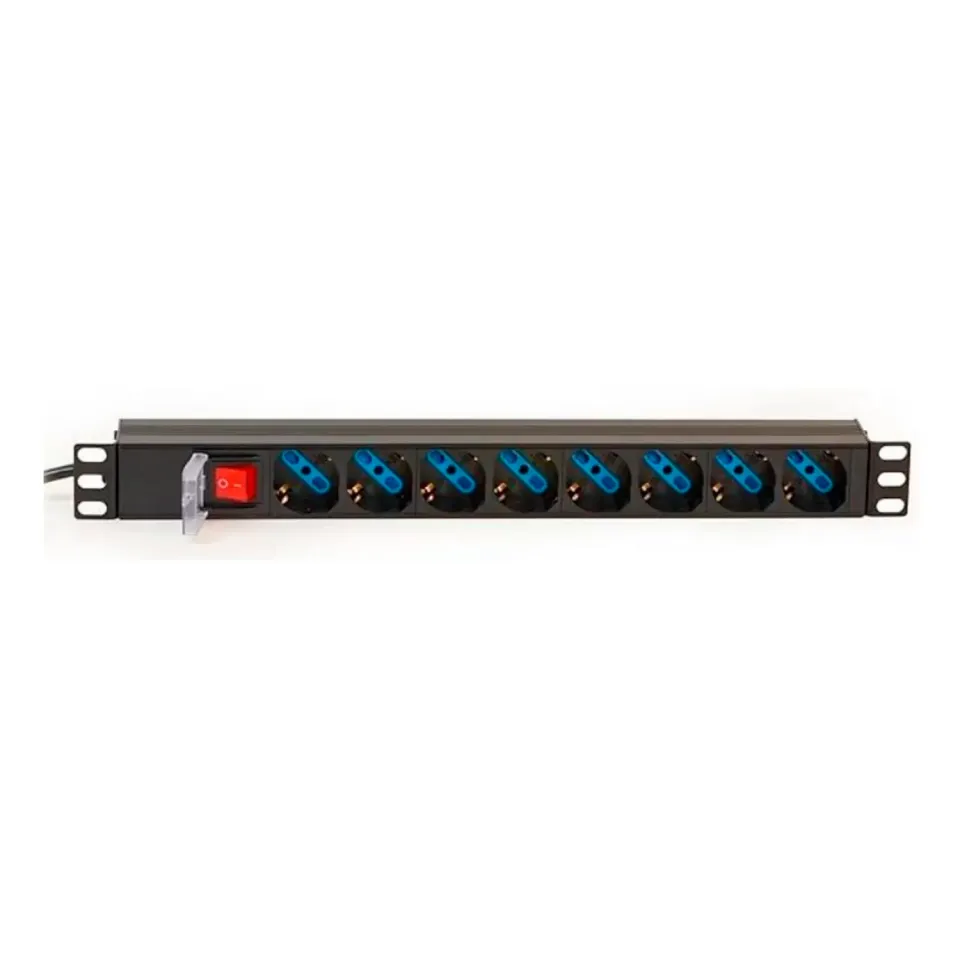 Fracarro RKA PDU 8S Nera multipresa rack 19”