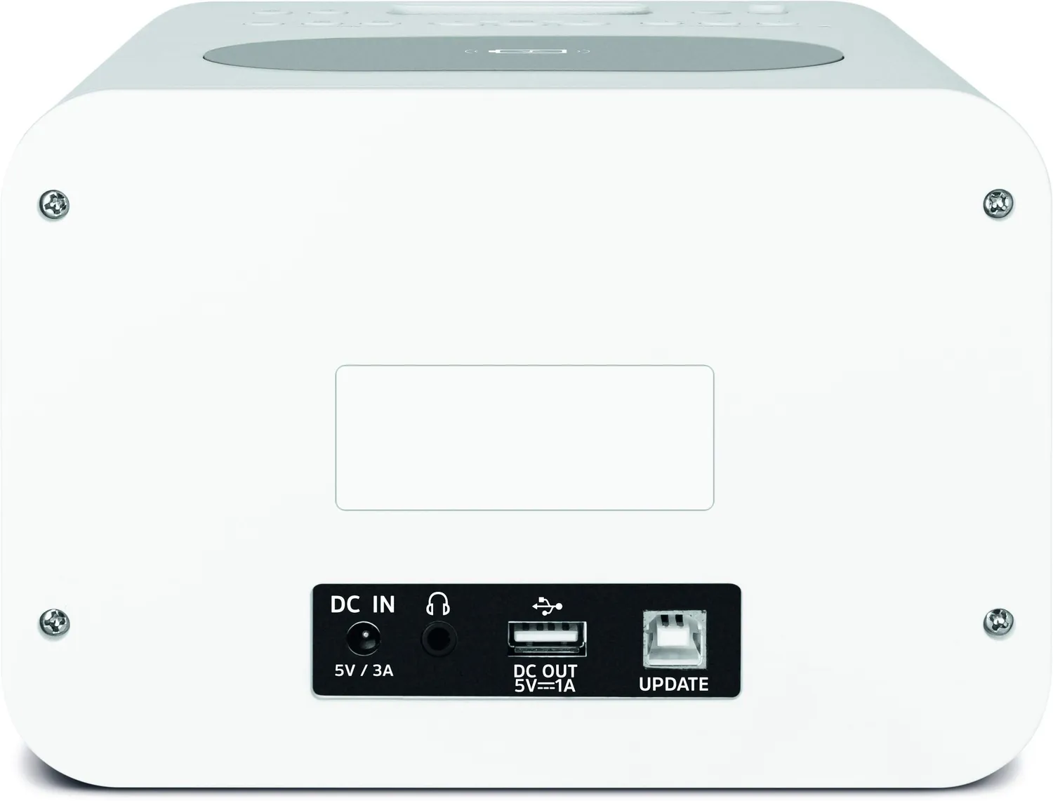 TechniSat DigitRadio 52 CD Radiosveglia DAB+ Bluetooth Bianca