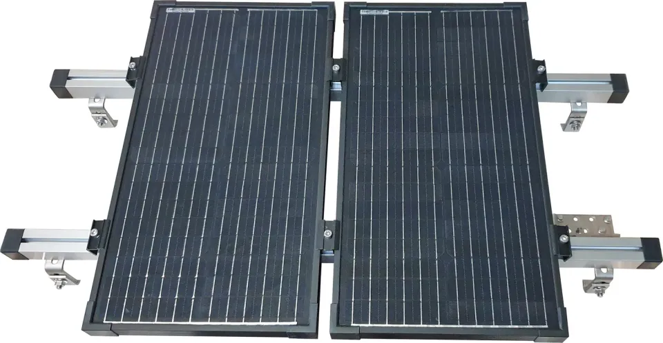 SCHWAIGER Kit fissaggio tegole fotovoltaico 2 moduli alluminio