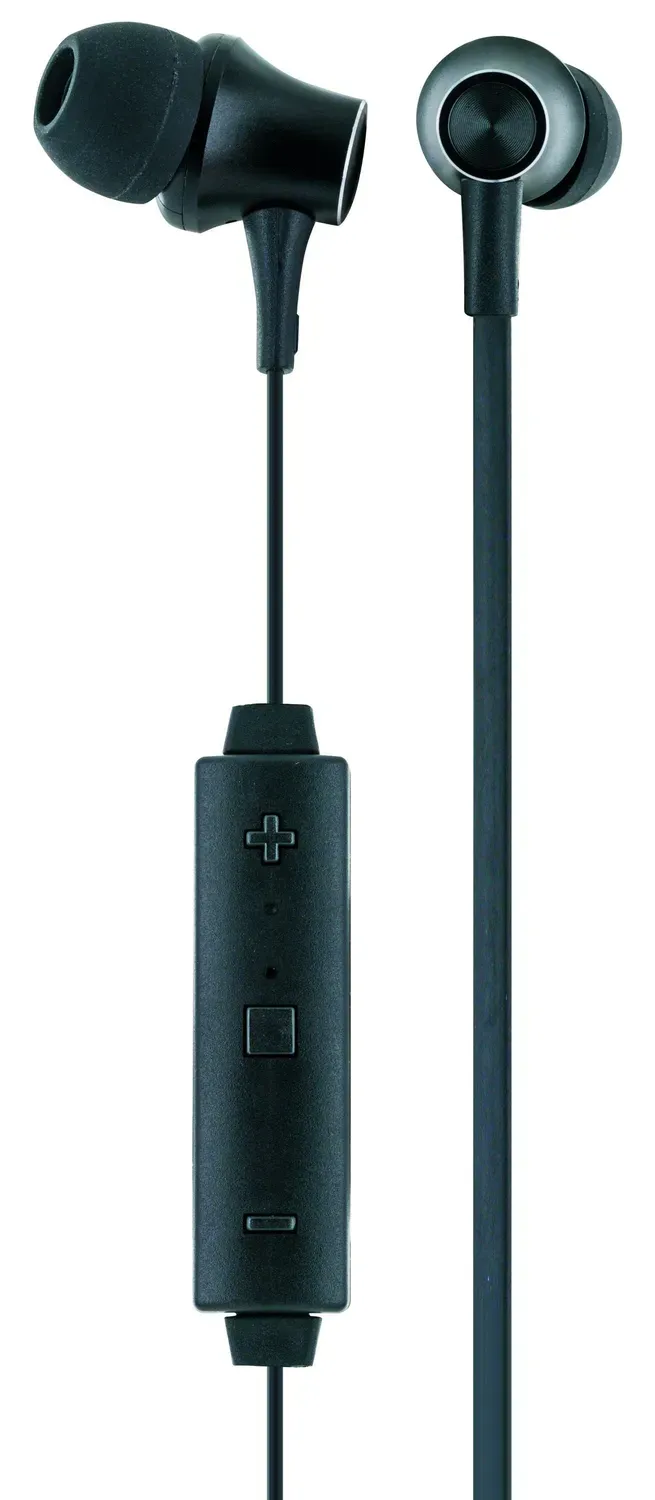 Schwaiger Auricolari Bluetooth In-Ear con Microfono neri 0,7 m