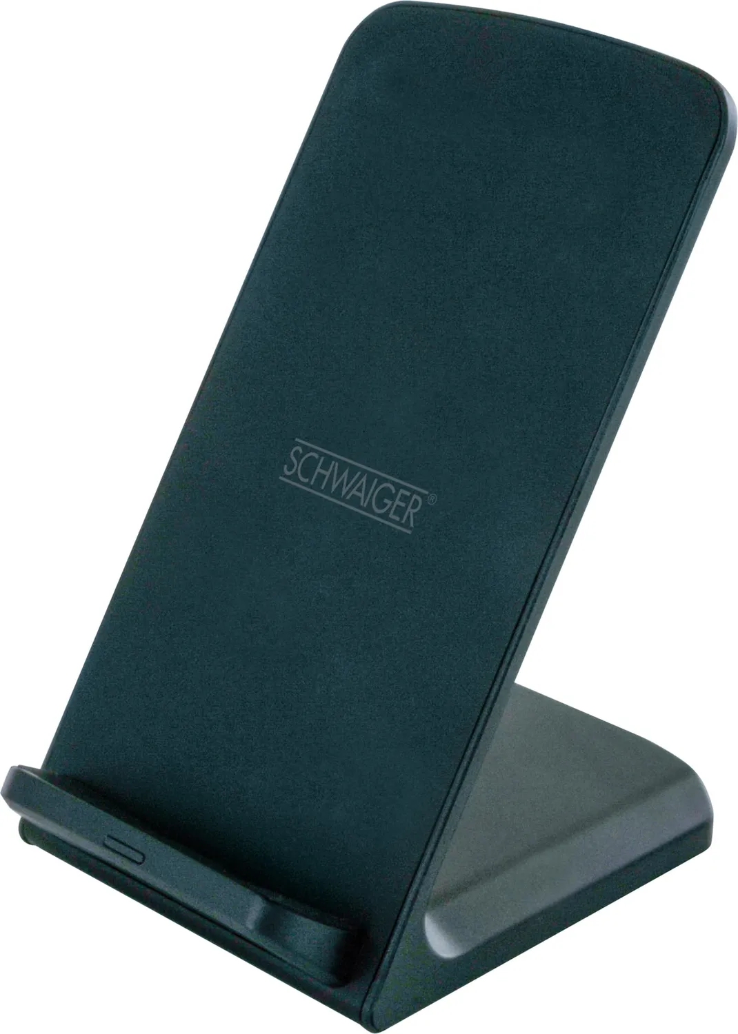 Schwaiger Stazione Ricarica Qi 10W Bianca USB-C