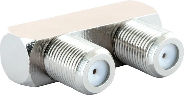 Schwaiger adattatore F a U femmina-femmina argento
