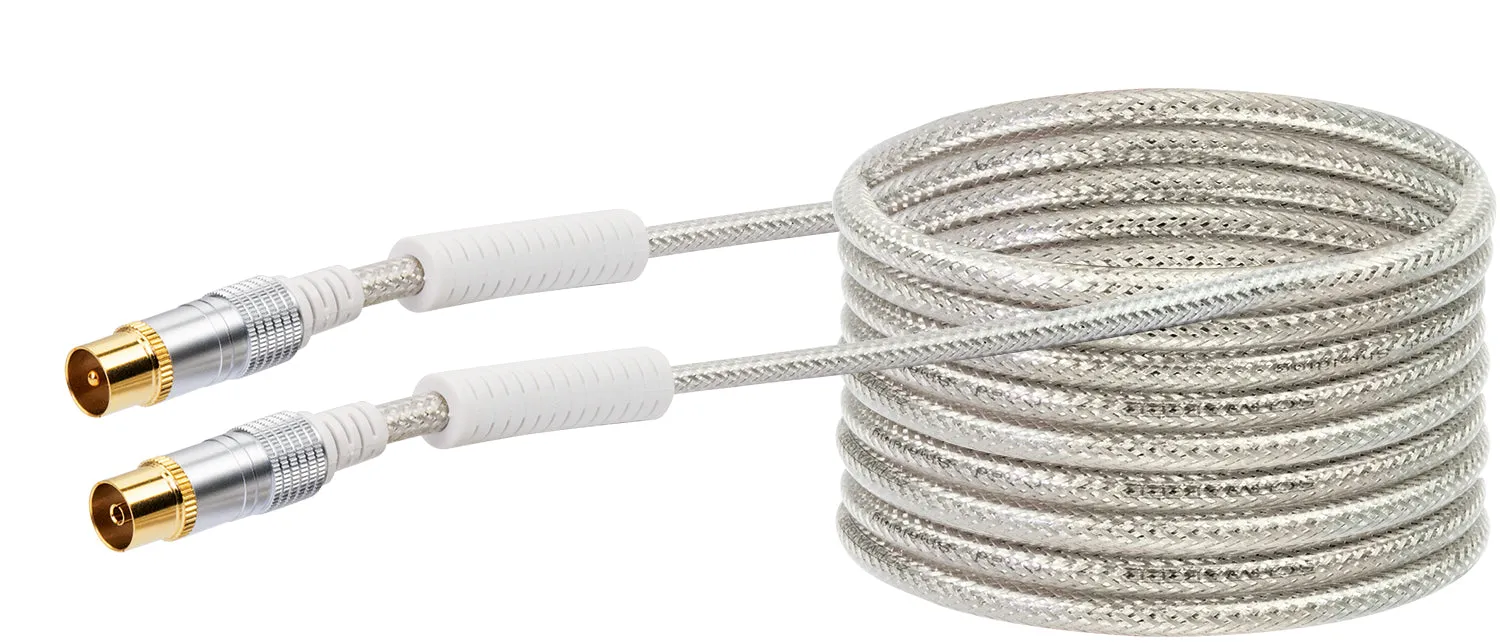 SCHWAIGER Cavo antenna TV 110 dB 1,5 m schermato