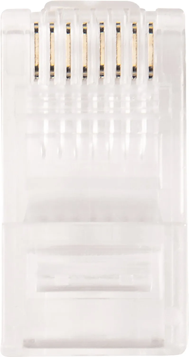 SCHWAIGER Spine Western RJ45 8P8C Set 4 Pezzi Trasparenti