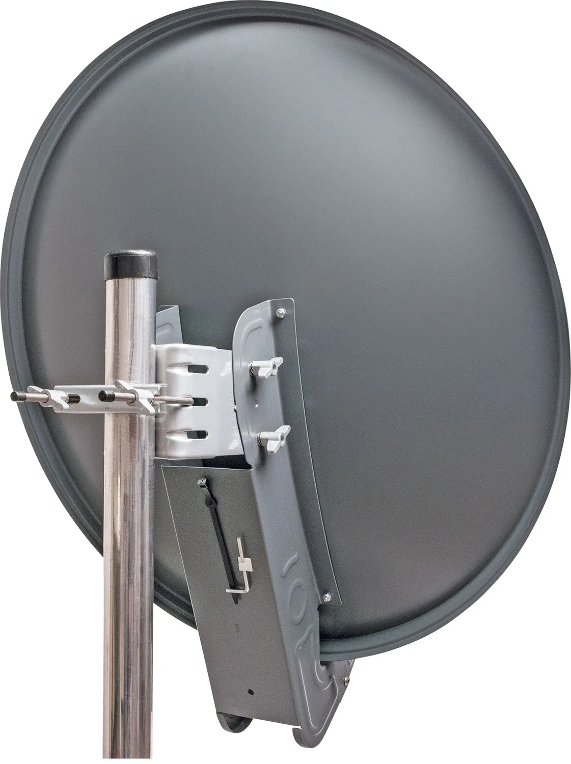 Schwaiger parabola satellitare offset alluminio 75 cm antracite