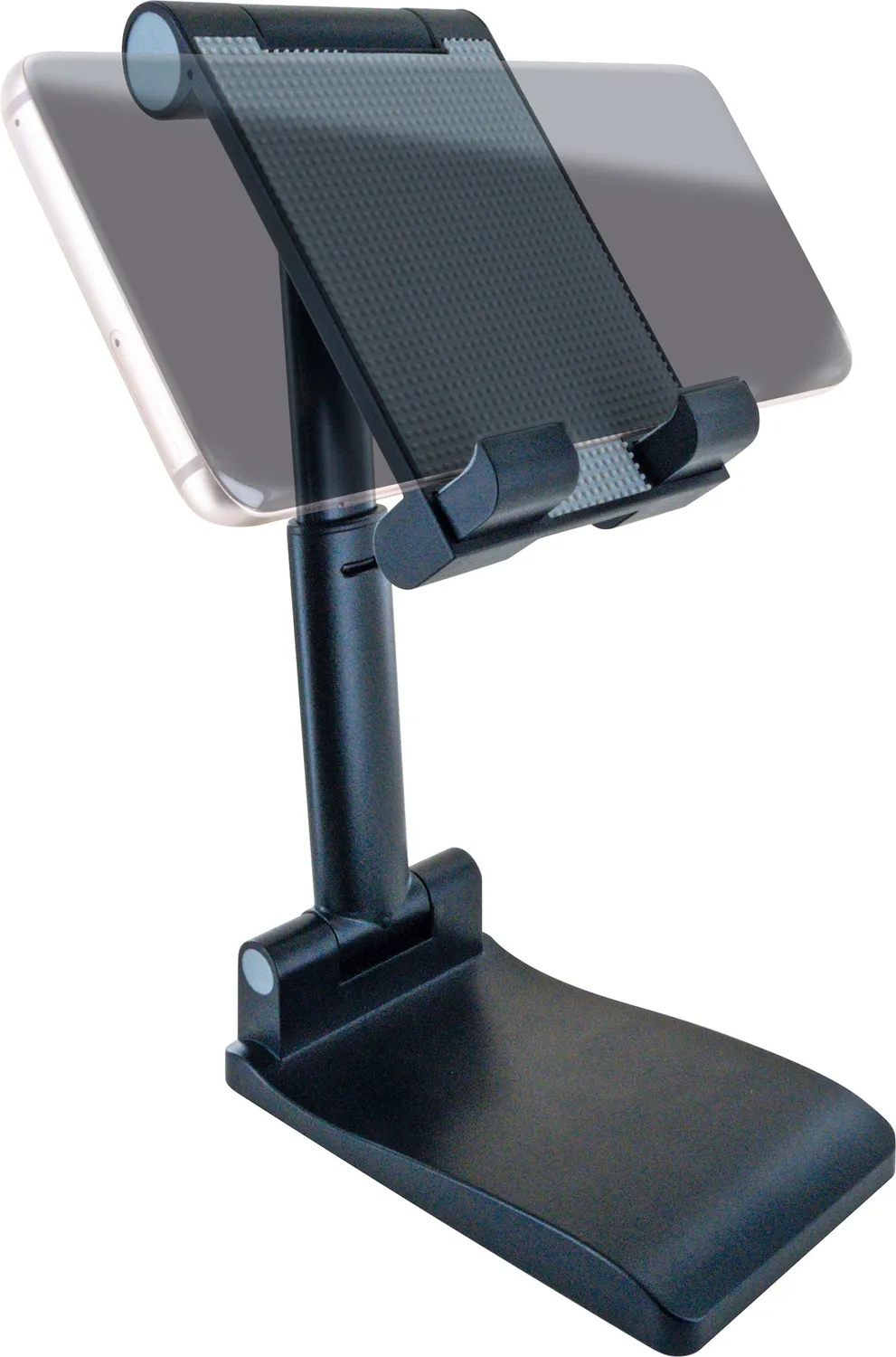 SCHWAIGER Supporto Smartphone Universale Regolabile Nero Pieghevole
