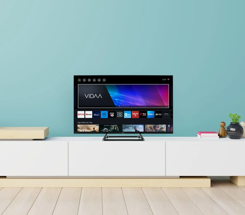 TELE System TS32FL SMV13 Smart TV 32" Vidaa frameless tivusat