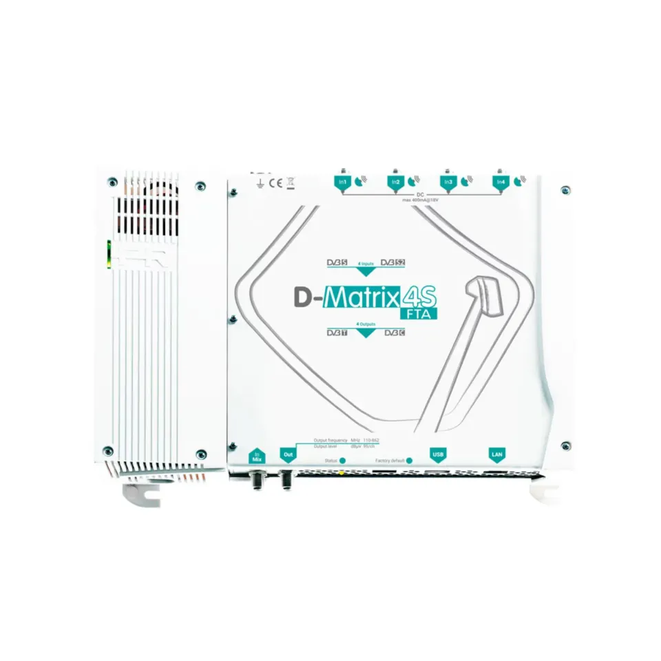 Fracarro D-Matrix 4S FTA centrale 4 transponder