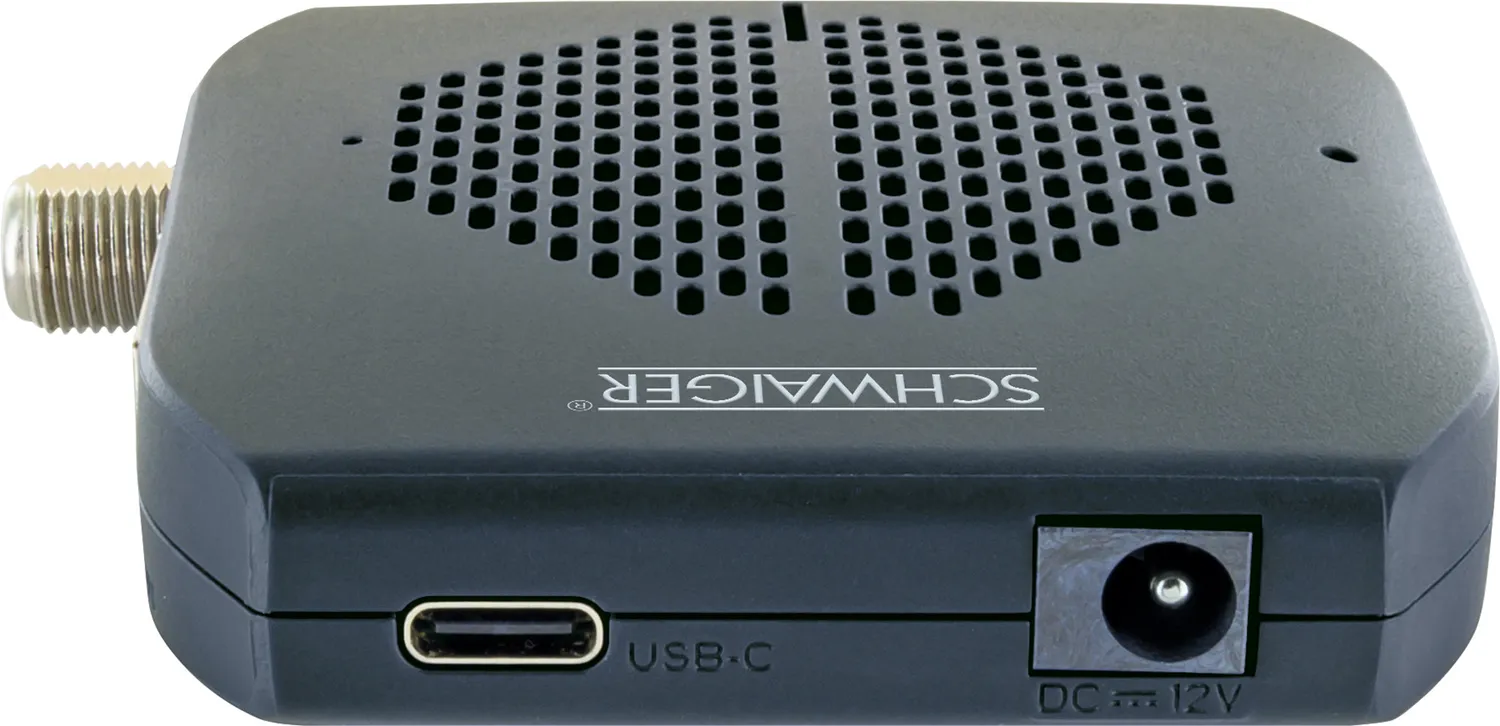 Schwaiger SAT Dongle WiFi HDTV FTA TV2Smart Nero