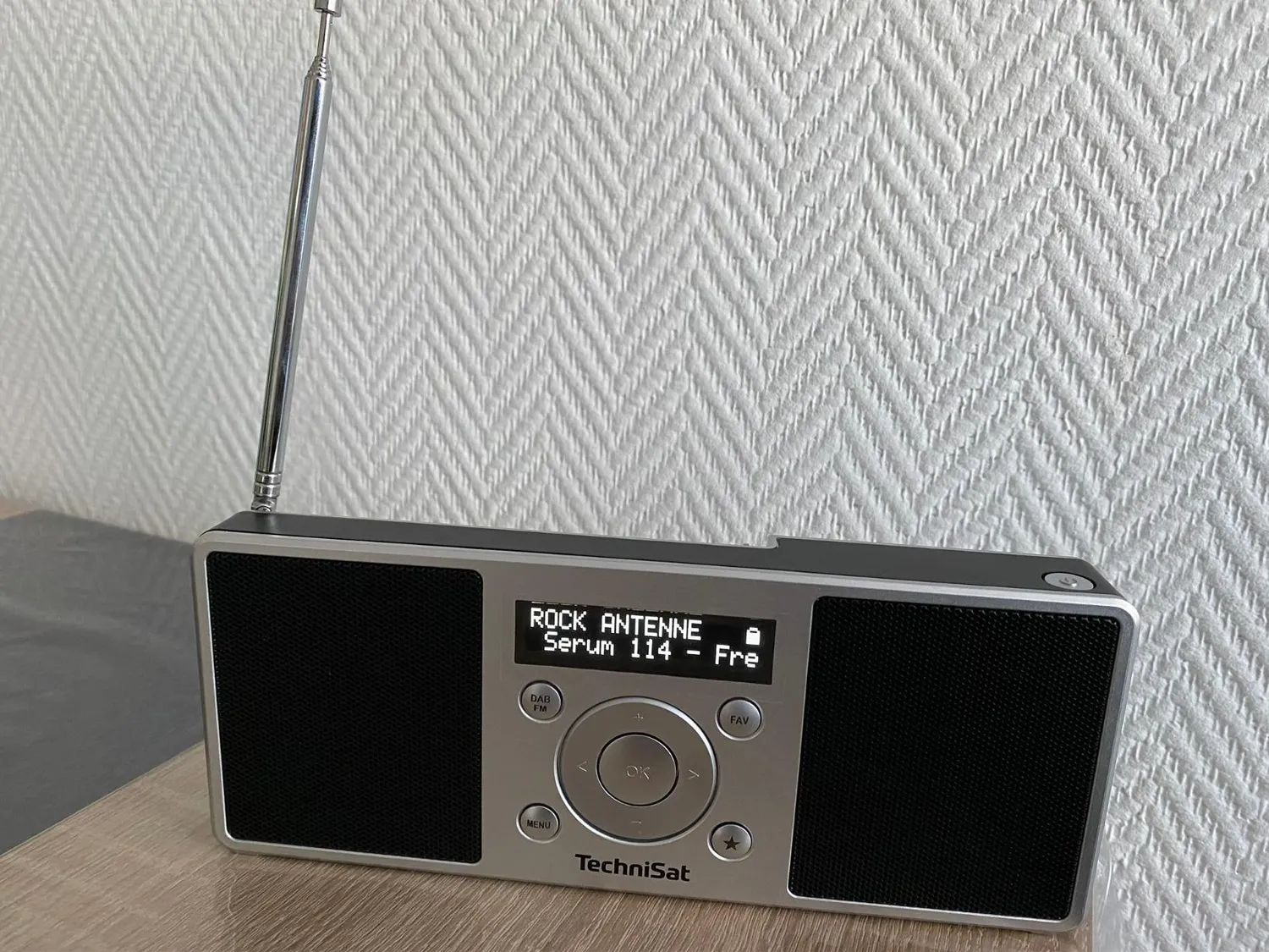 TechniSat DIGITRADIO 1 S radio DAB portatile argento