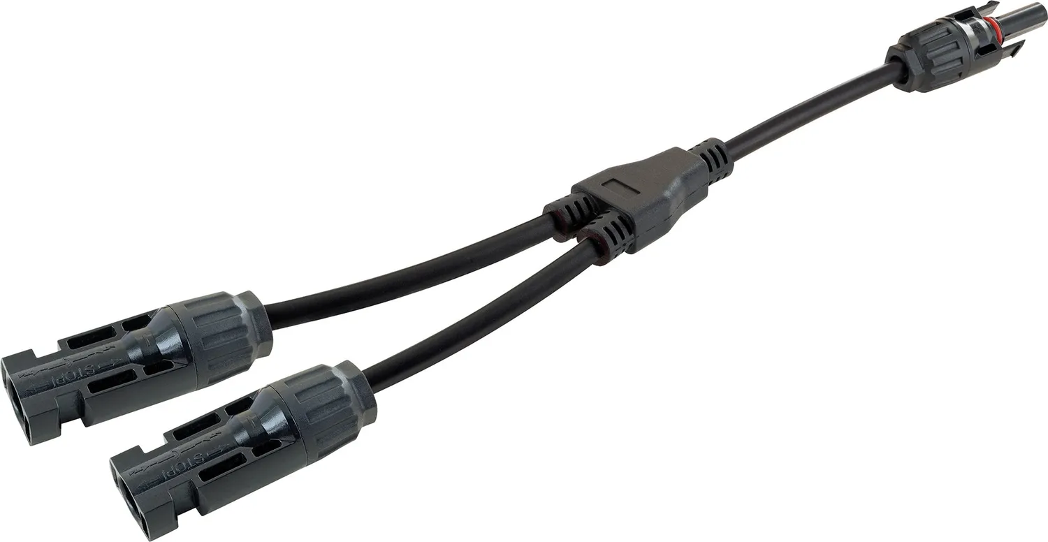 Schwaiger Set Cavi Adattatori Solare 2in1 30 cm