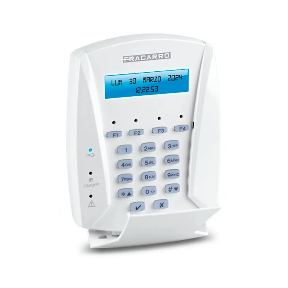 Fracarro T8N tastiera allarme LCD retroilluminata filare