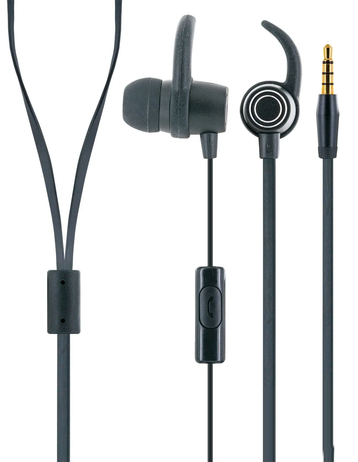 SCHWAIGER cuffie in-ear jack 3,5 mm bianche