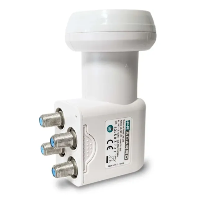 Fracarro UX-QD LTE LNB quad 4 uscite filtro LTE
