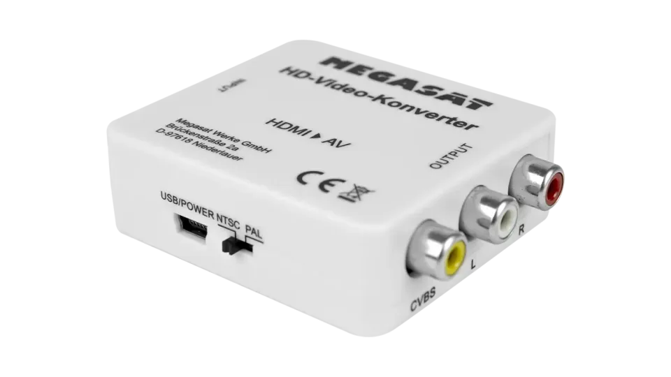 Megasat HD Video Konverter convertitore HDMI AV analogico