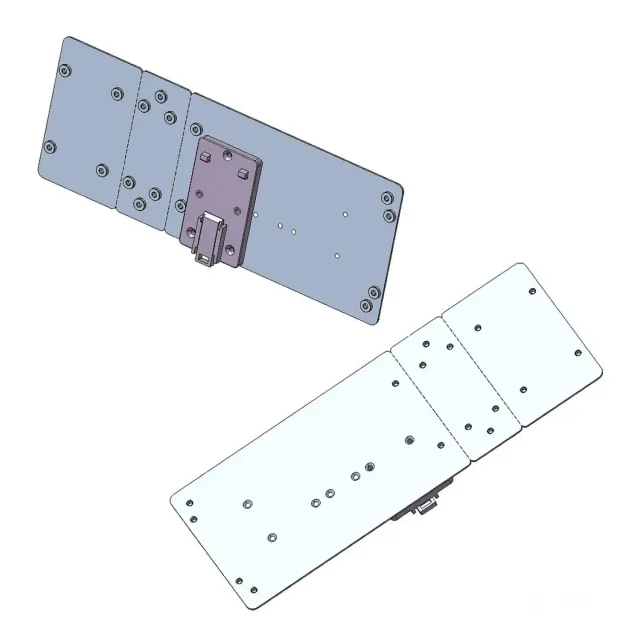 Fracarro SUPDIN265 supporto barra DIN 26,5 cm modulare