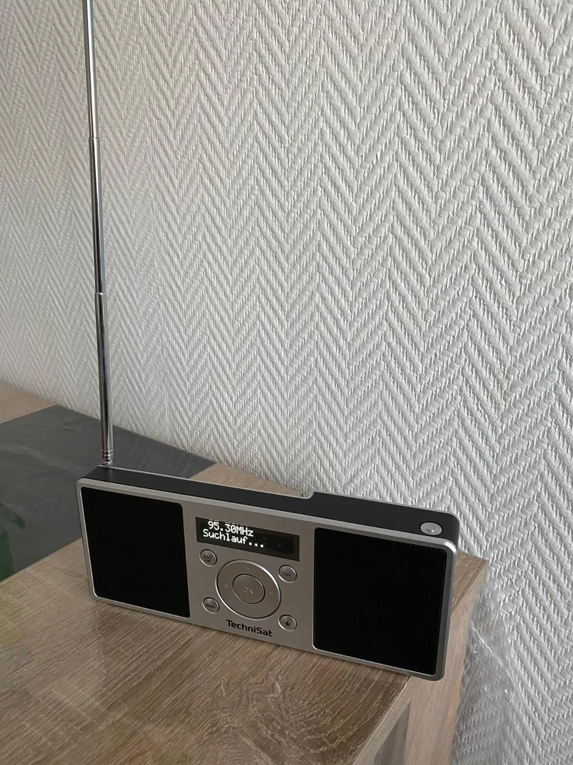 TechniSat DIGITRADIO 1 S radio DAB portatile argento