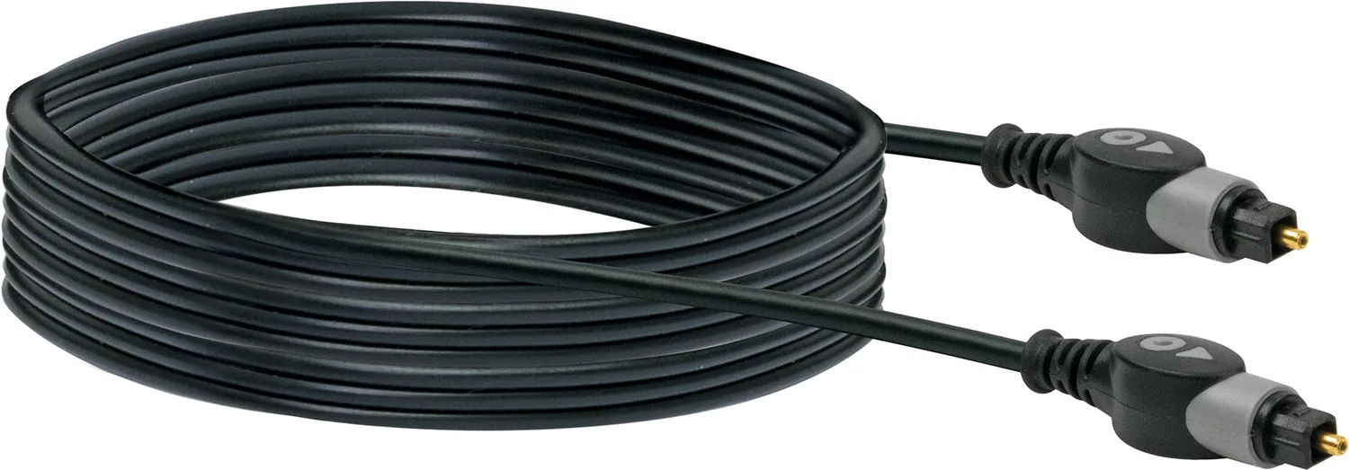 Schwaiger cavo audio ottico Toslink 0,75 m nero