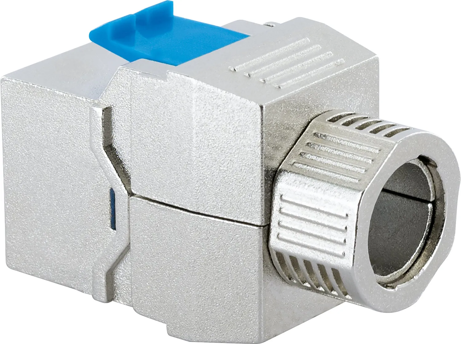 Schwaiger Keystone NKSS0081 modulo rete CAT8 grigio