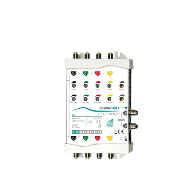 Fracarro SWA430W ABLA amplificatore 4 ingressi wideband