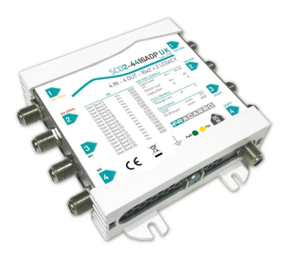 Fracarro SCD2-4416ADP UK multiswitch satellite