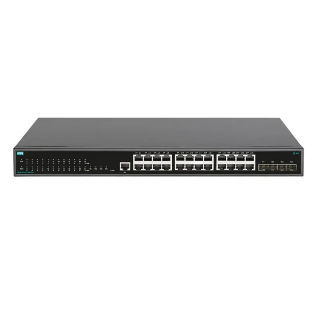 Fracarro FSW-824P-4SFP+ switch PoE 24 porte 10G