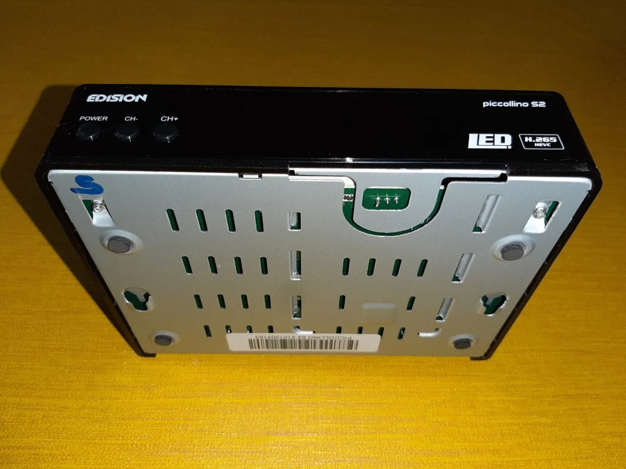 Edision Piccollino S2 Decoder Sat DVB-S2 Full HD H.265 HEVC