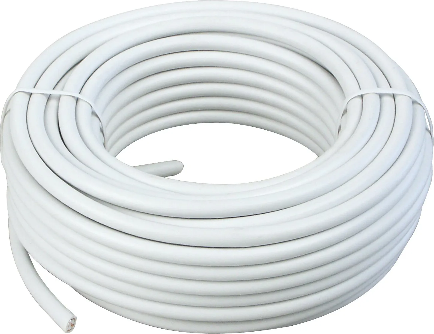 Schwaiger cavo coassiale SAT 75 dB 10m bianco