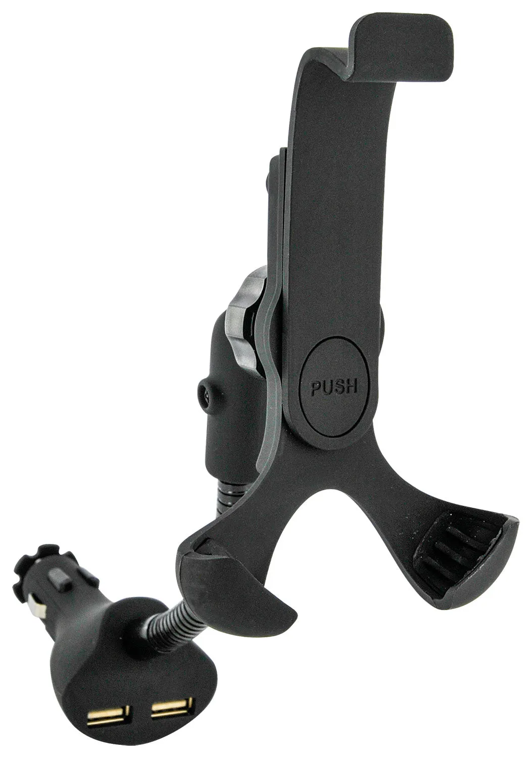 SCHWAIGER supporto smartphone auto USB collo d'oca