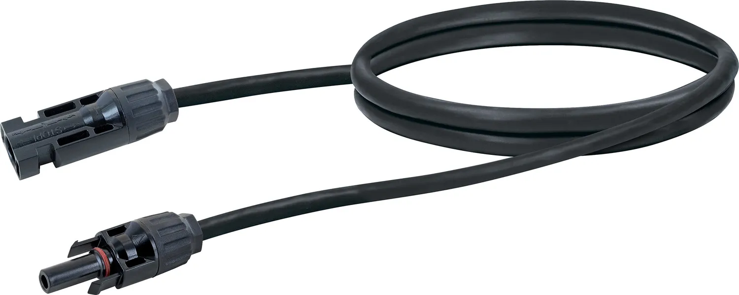 Schwaiger Prolunga Solare DC 1 m Set 2 Cavi IP67