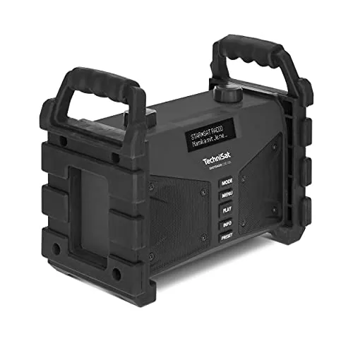 TechniSat DIGITRADIO 230 OD Radio Cantiere DAB+ Nera IP65