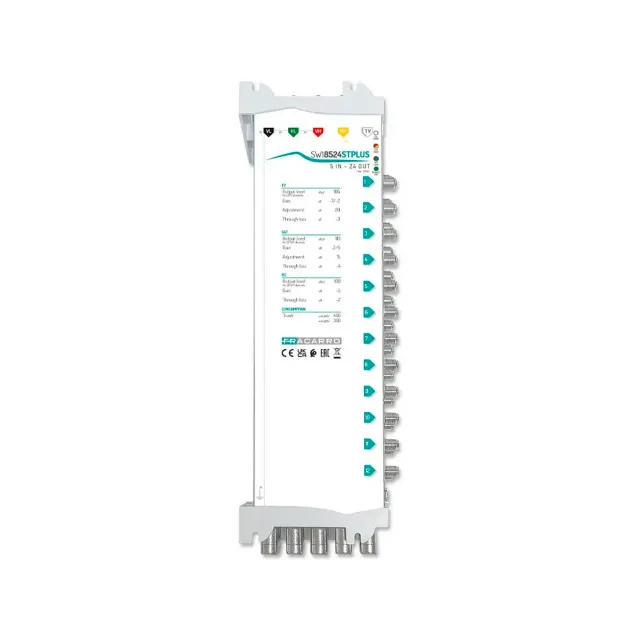 Fracarro SWI8524STPLUS multiswitch 5 ingressi 24 uscite